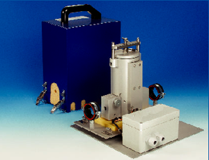 Filtr ogrzewany elektrycznie Typ FSS-…/H350 z wbudowanym termostatem, maks. 350 °C