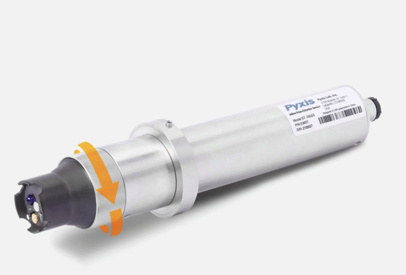 PYXIS ST765SS sensory do pomiaru wolnego chloru lub dwutlenku chloru w wodzie pitnej i technologicznej