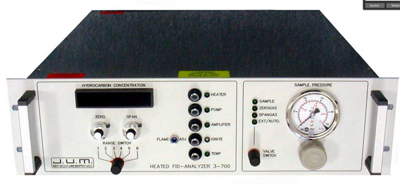Analizator FID J.U.M model 3-700