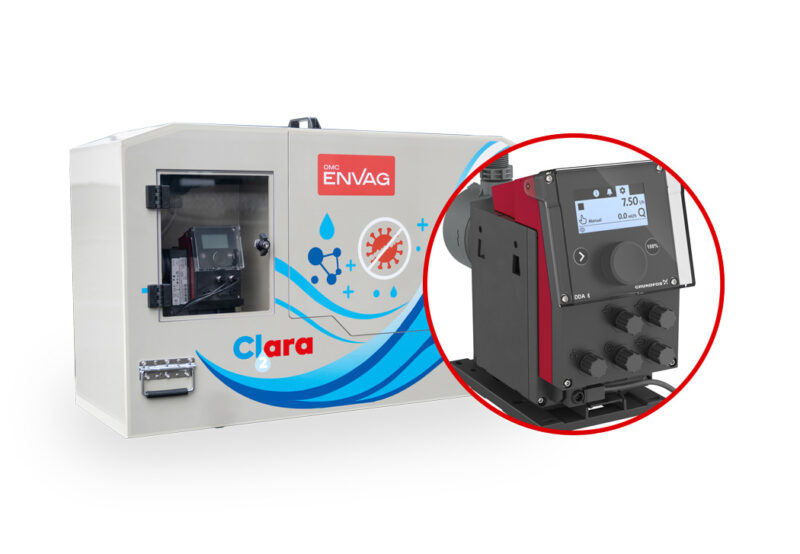 Mobilna stacja dezynfekcji wody Cl2ara